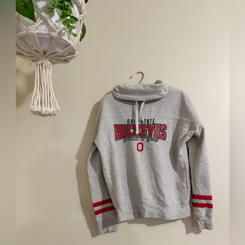 Ohio State Buckeyes Gray Hoodie